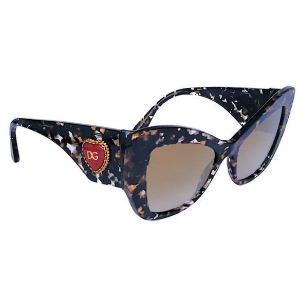 DOLCE & GABBANA Tortoise Print Cat Eye Sunglasses DG4349 911/6E main image 8